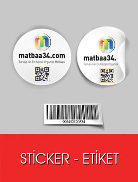 Sticker Etiket | matbaa34.com