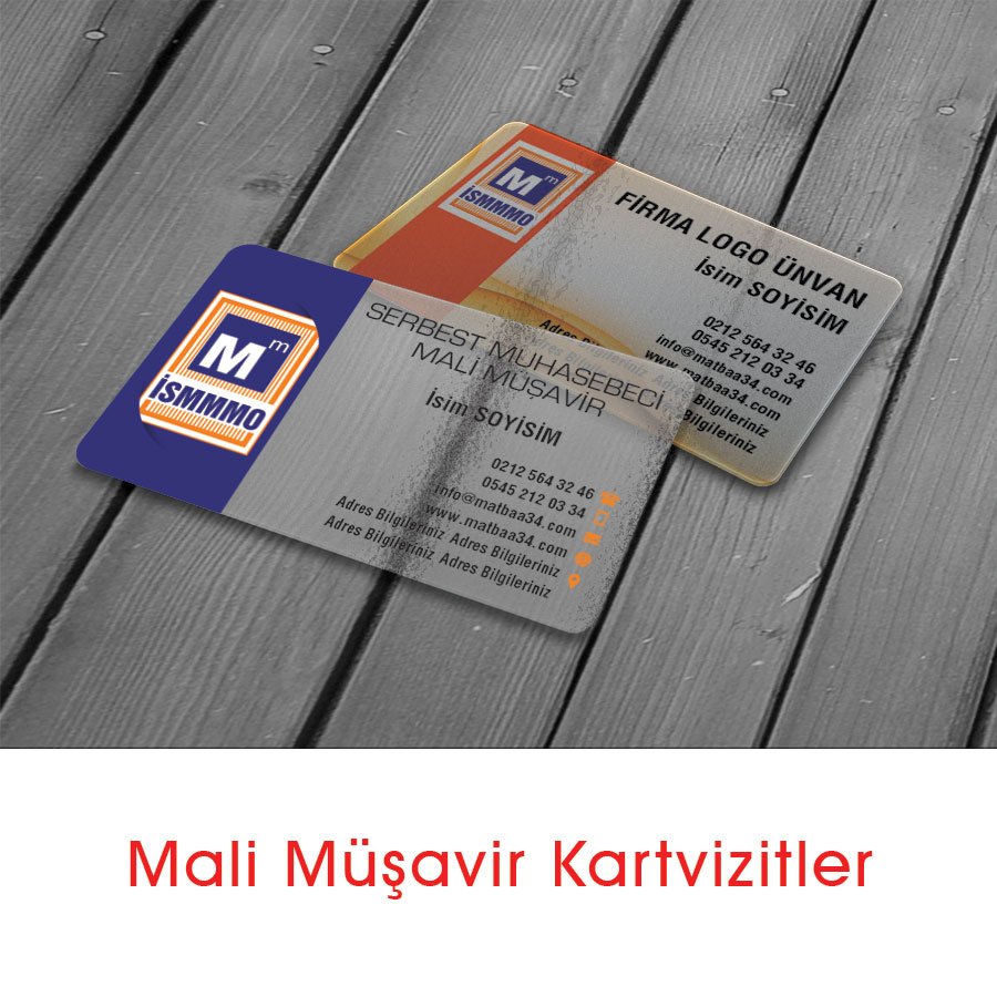 Mali M&uuml;şavir Kartvizit